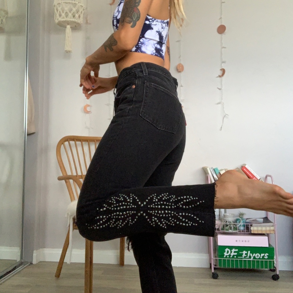 Levi’s high waisted 501’s